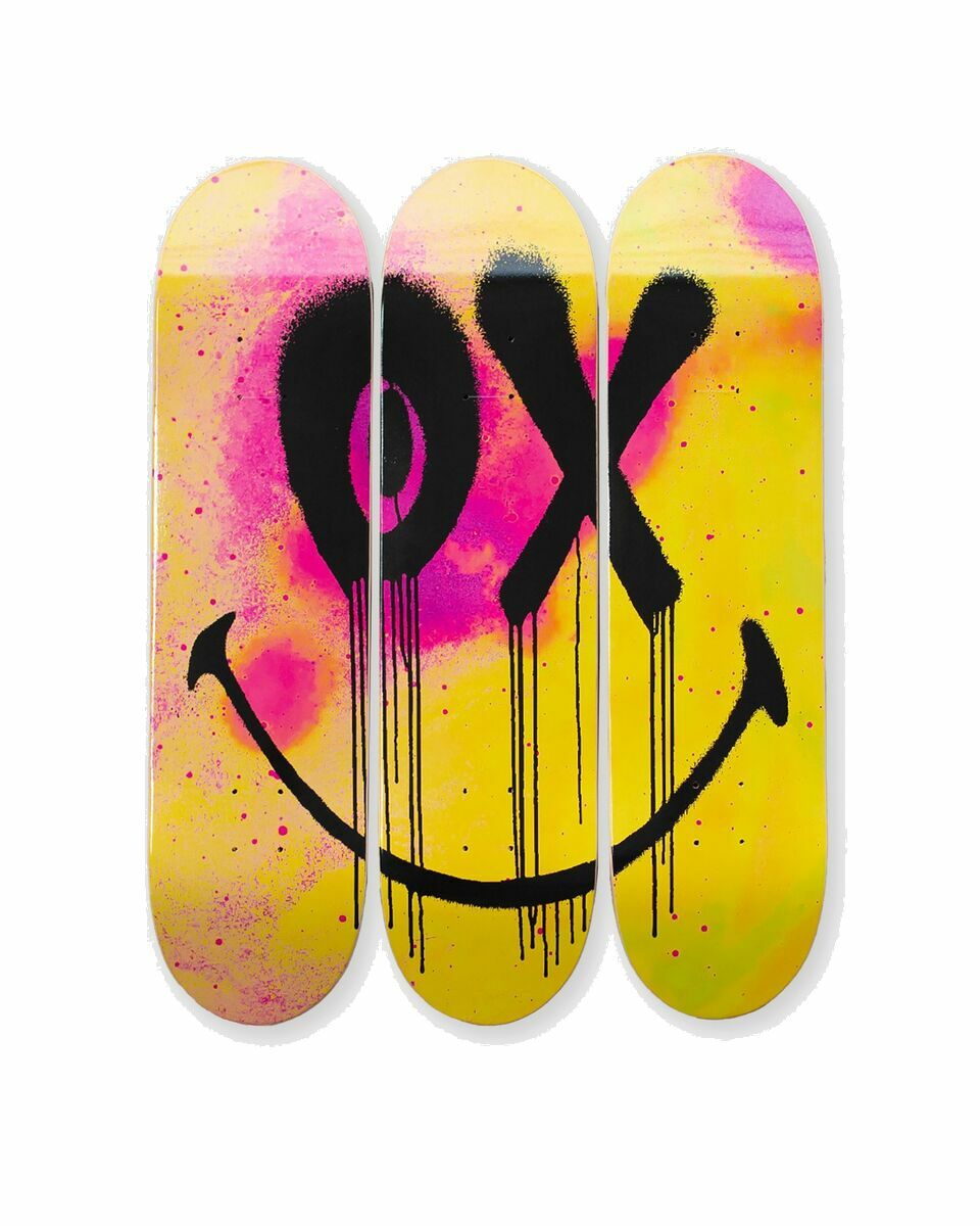 Photo: The Skateroom Limited Edition   Smiley Collection Mr.A Smiley Deck Multi - Mens - Home Deco