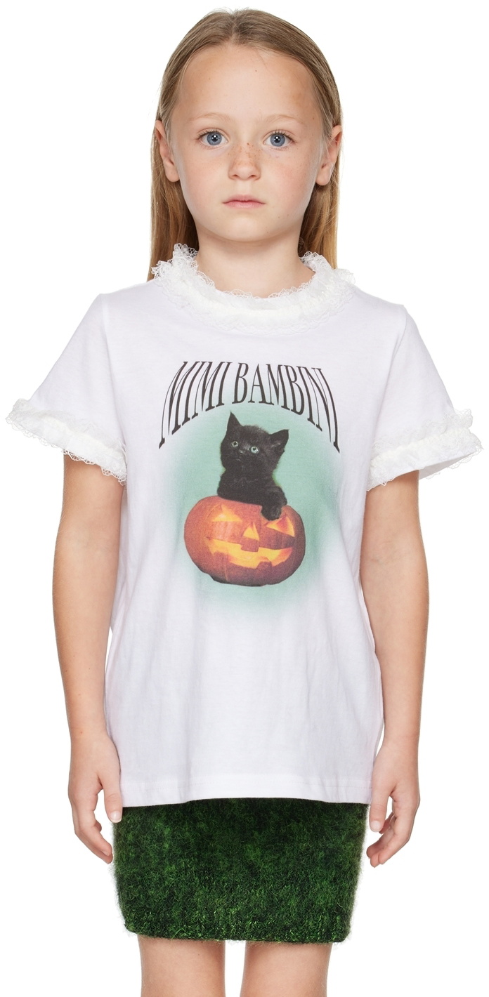 Mimi Wade SSENSE Exclusive Kids White Strega T-Shirt