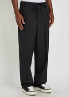 Second Layer Primo Baggy Woven Trousers Black