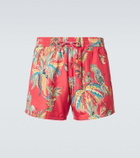 Etro Printed swim trunks