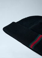 Gucci Logo Motif Beanie Hat