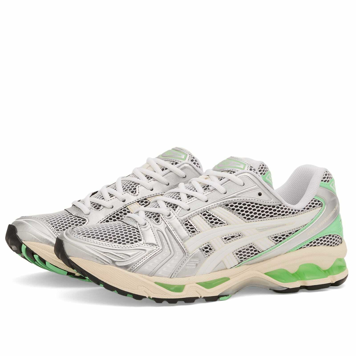 Asics GEL-Kayano 14 Sneaker in White/Menthol