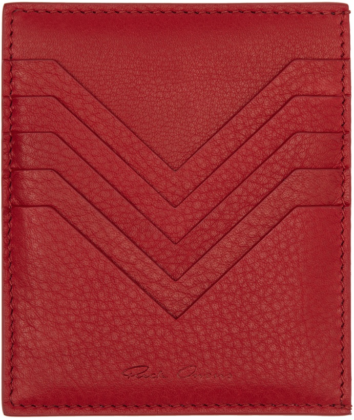Photo: Rick Owens Red Square Card Holder