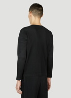 Homme Plissé Issey Miyake - Long Sleeve Top in Black