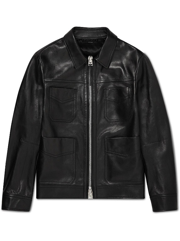 Photo: TOM FORD - Leather Blouson Jacket - Black