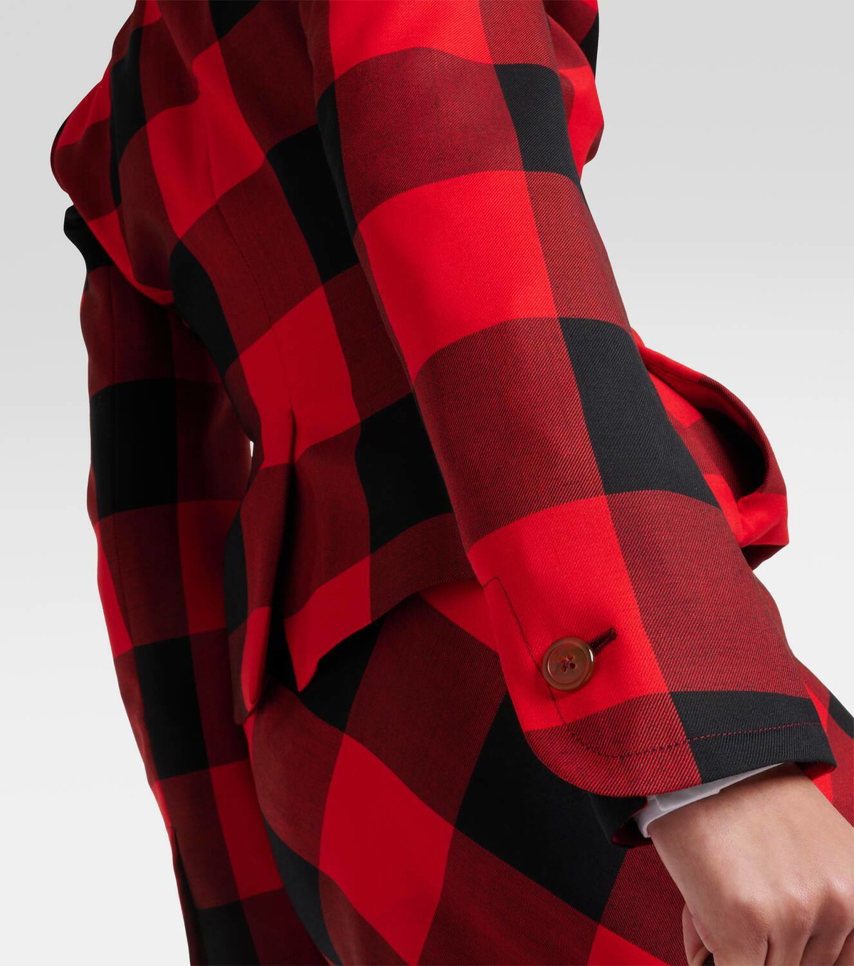 VIVIENNE WESTWOOD woven wool blazer