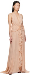 Blumarine Gold Faux-Pearl Earrings