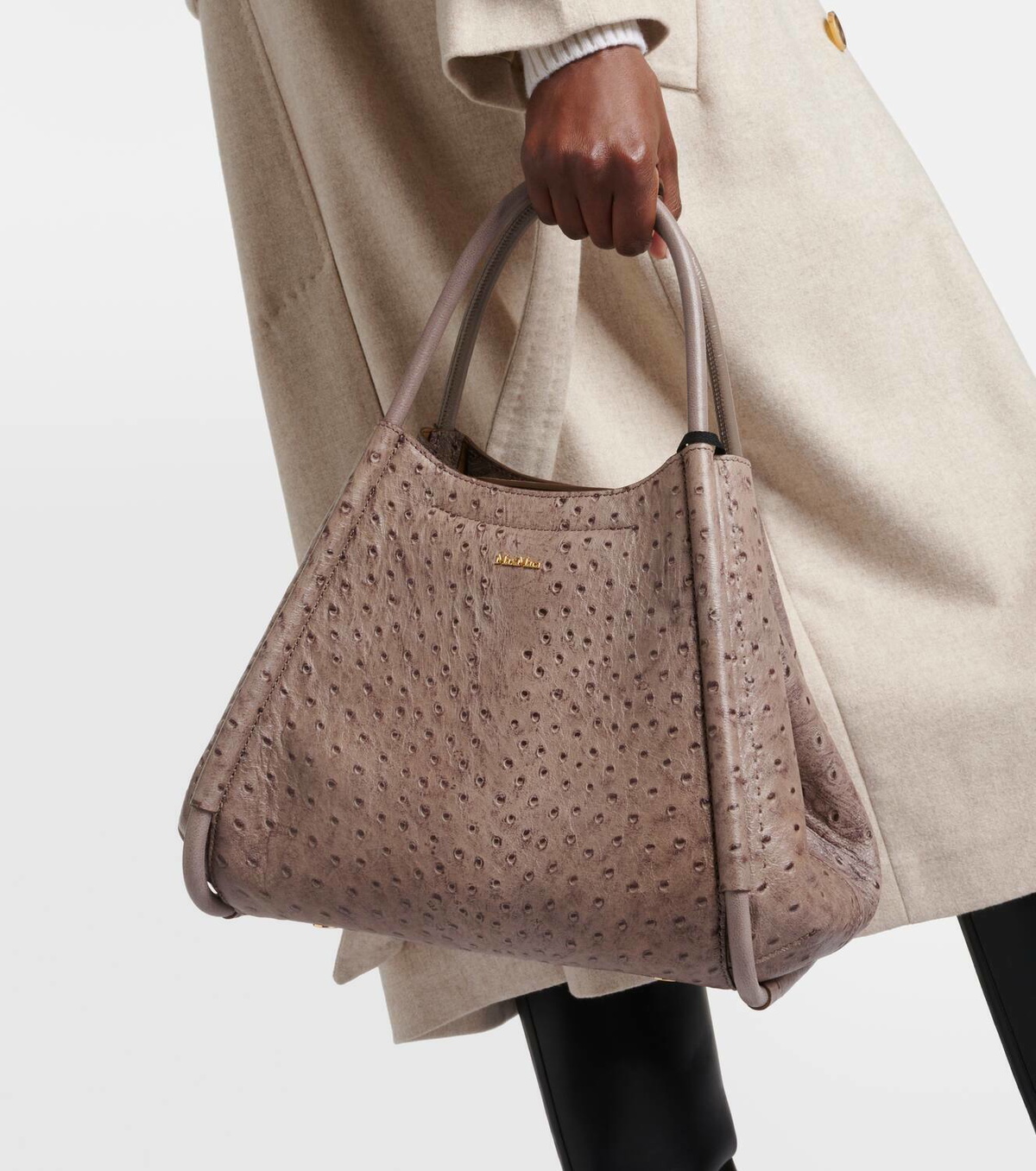 Max Mara Marine Medium leather tote bag Max Mara