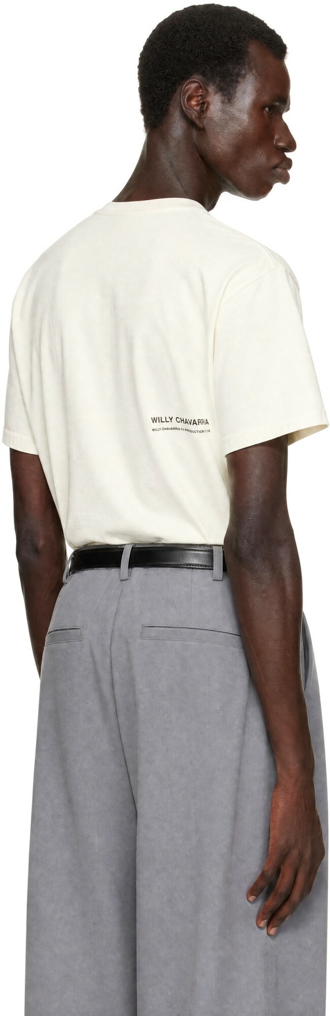 WILLY CHAVARRIA Off-White 'Keep Praying Bitches' Easy T-shirt