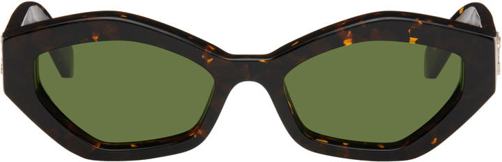 Photo: Off-White Brown & Black Hilo Sunglasses