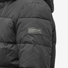 Barbour Men's International Milton Quilt Jacket in Black