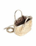 Serapian Womens Handbag in Beige
