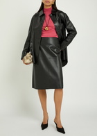 Joseph Penna Leather Jacket Black