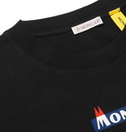 Moncler Genius - 7 Moncler Fragment Logo-Print Cotton-Jersey T-Shirt - Men - Black