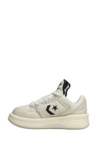 DRKSHDW Turbowpn Ox Sneakers In Grey Leather