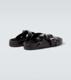 Loewe Paula's Ibiza Ease Buckle leather sandals