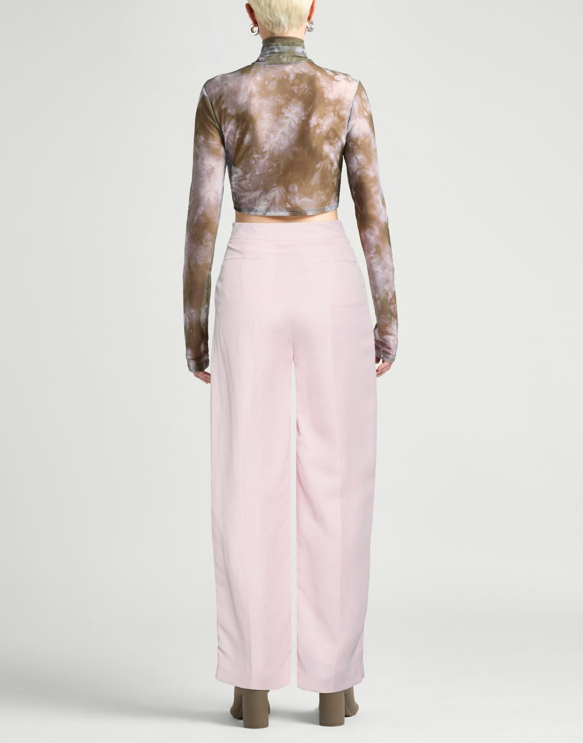 Le 17 Septembre Womens Pants in Pink