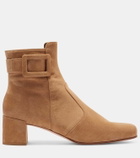 Roger Vivier Très Vivier Polly 45 leather ankle boots