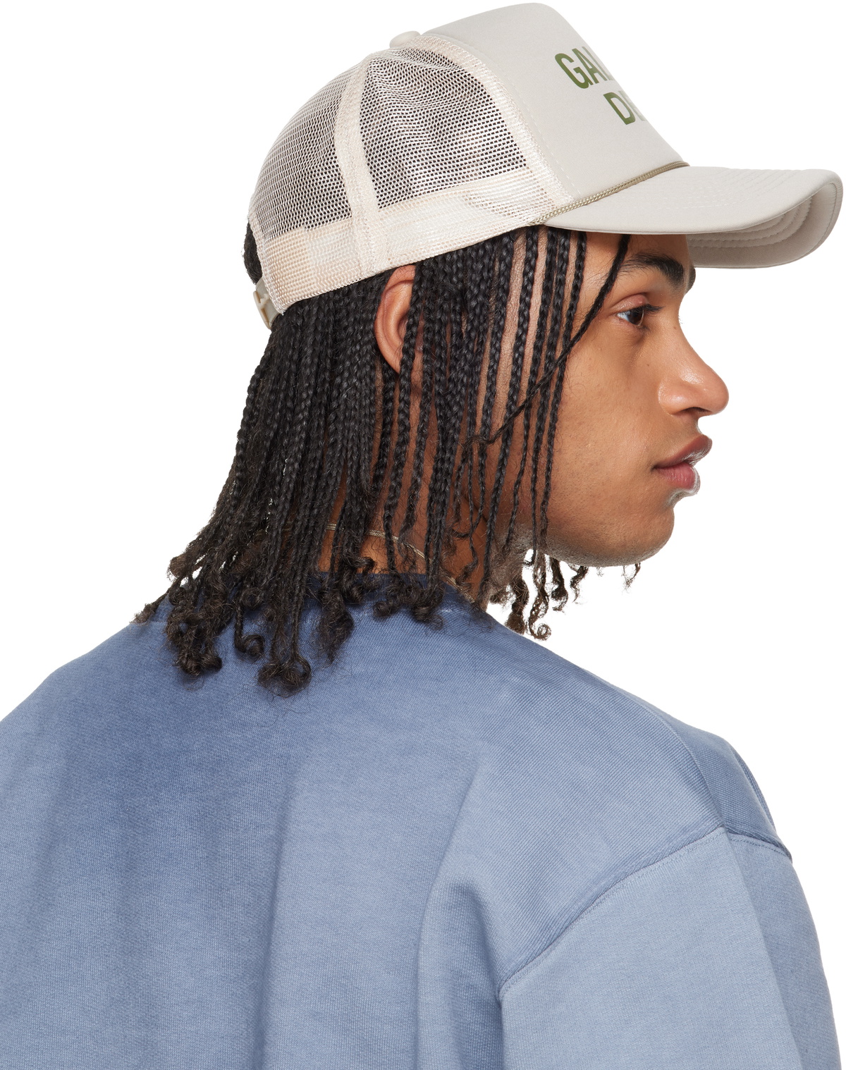 Gallery Dept. Gray GD Logo Trucker Cap Gallery Dept.