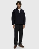 Edmmond Studios UNCONVENTIONAL ZIP POLO Blue Men