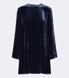 Asceno Larissa velvet minidress