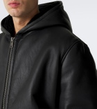 Arma Malen hooded leather jacket