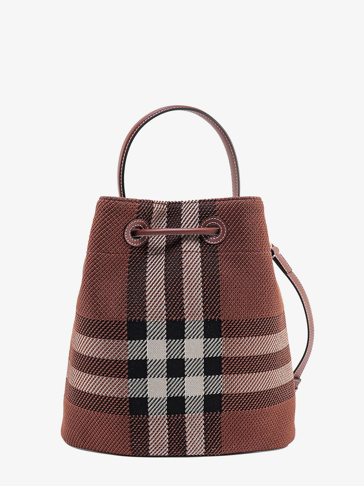 Burberry Bucket Bag Brown Womens Burberry