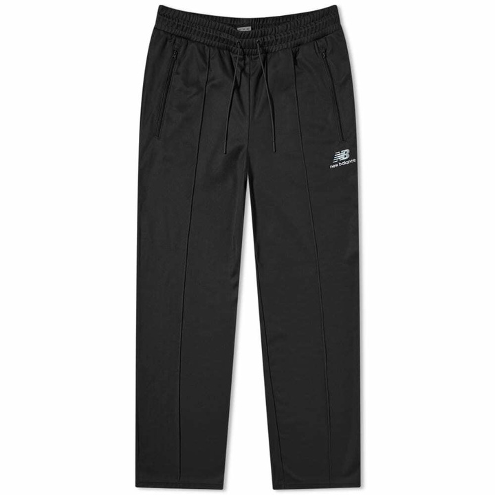 Photo: New Balance Uni-ssentials Track Pant in Black