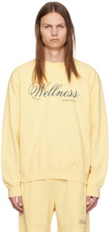 Sporty & Rich Yellow Carlyle Sweatshirt