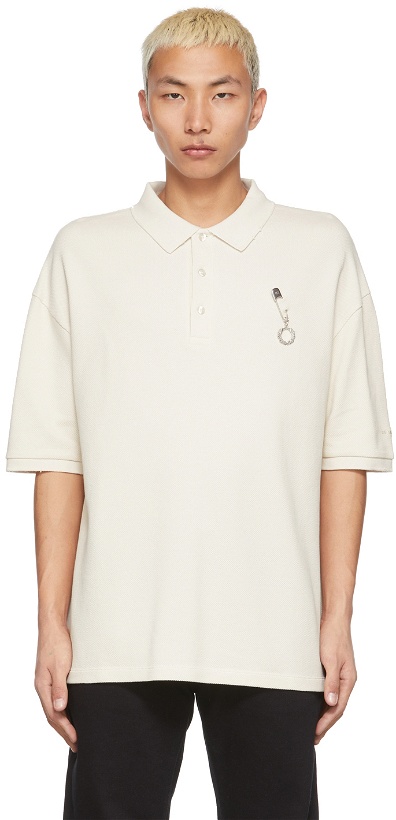 Photo: Raf Simons Off-White Fred Perry Edition Pin Polo