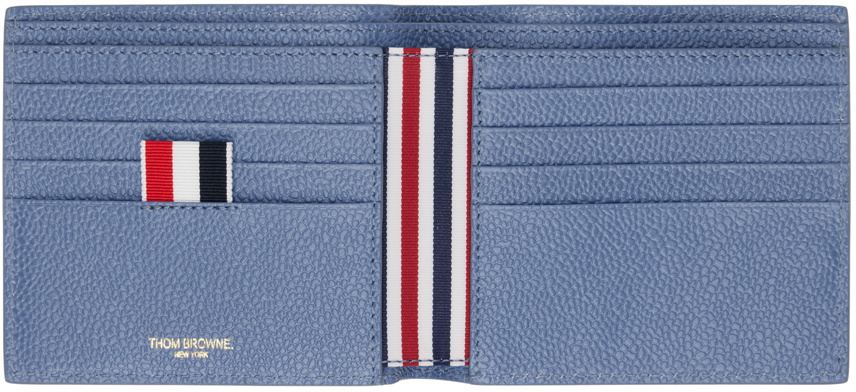 【THOM BROWNE】◆RWB Tab Pebble Grain Fold Card Wallet◆ PEBBLE GRAIN BIFOLD | Thom Browne