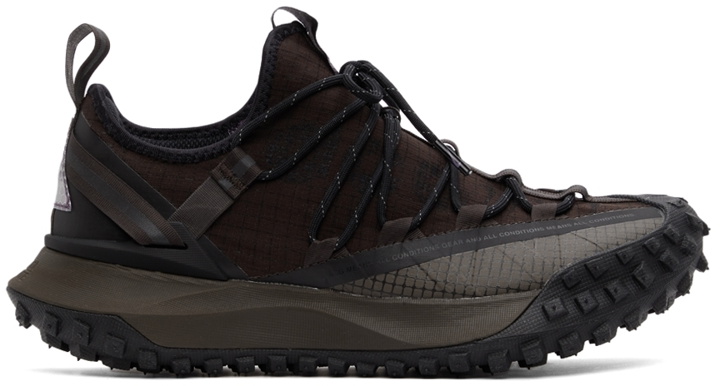 Photo: Nike Brown & Black Mountain Fly Low Sneakers