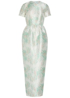 Bernadette Lexi Printed Satin Maxi Dress Multicoloured