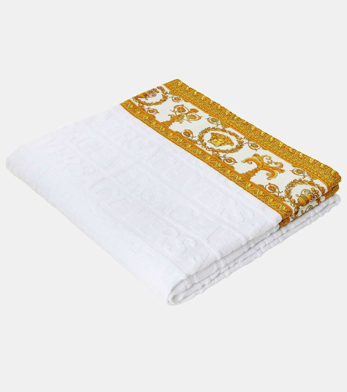 Versace Home I Love Baroque terry beach towel