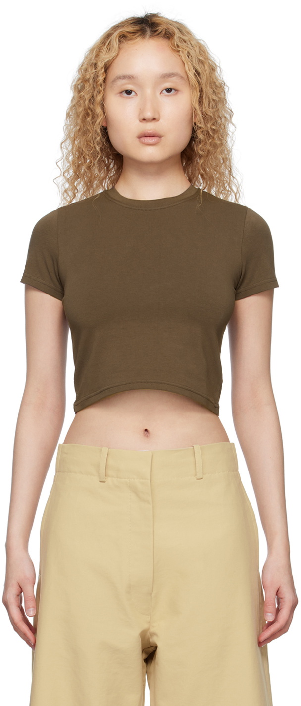 Arch The Brown Crewneck T-Shirt