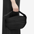 Pleats Please Issey Miyake Women's Half Moon Pleats Bag in Black 