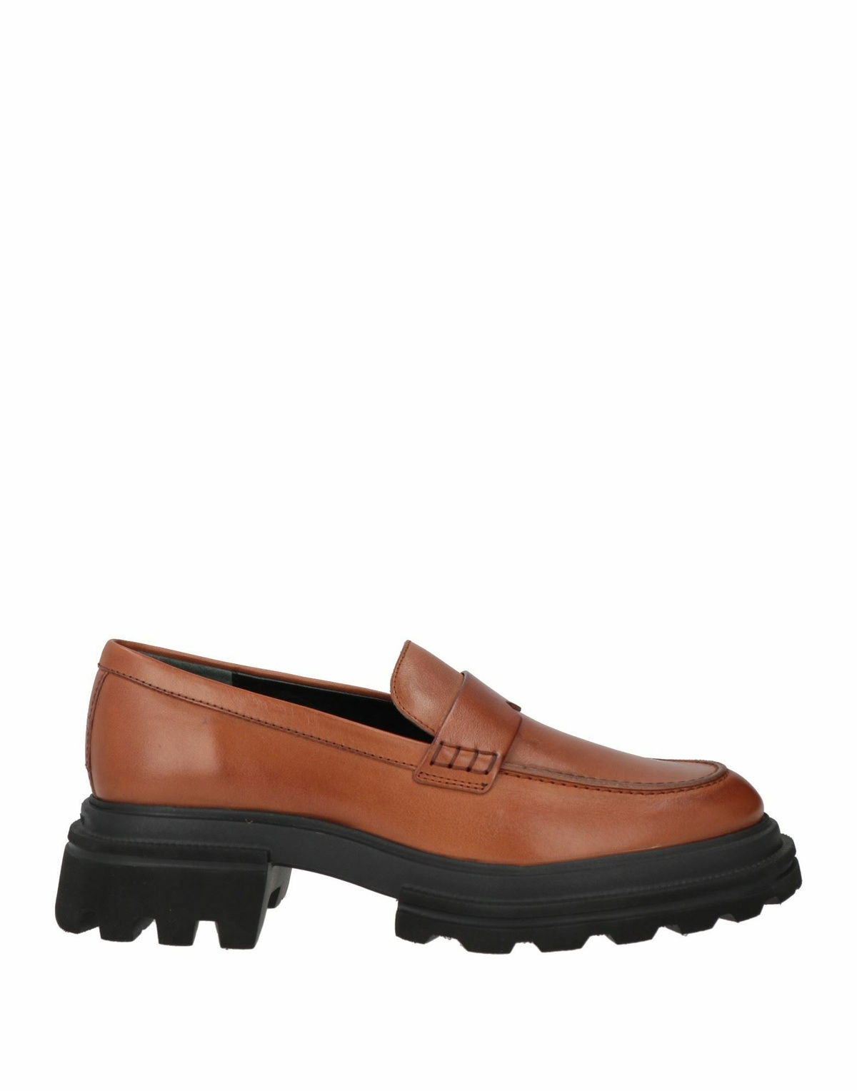 Hogan Womens Loafers Tan