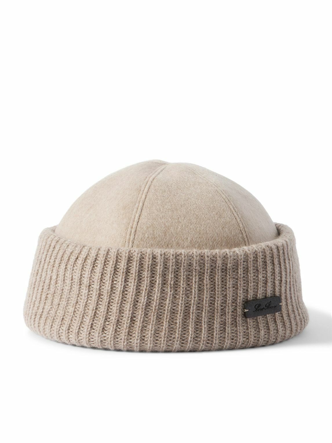Loro Piana - Logo-Appliquéd Storm System® Cashmere Beanie - Gray
