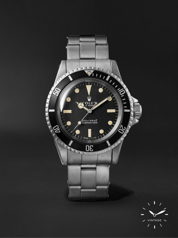 Photo: Wind Vintage - Vintage 1967 Rolex Submariner Meters First Automatic 40mm Steel Watch, Ref. No. 5513