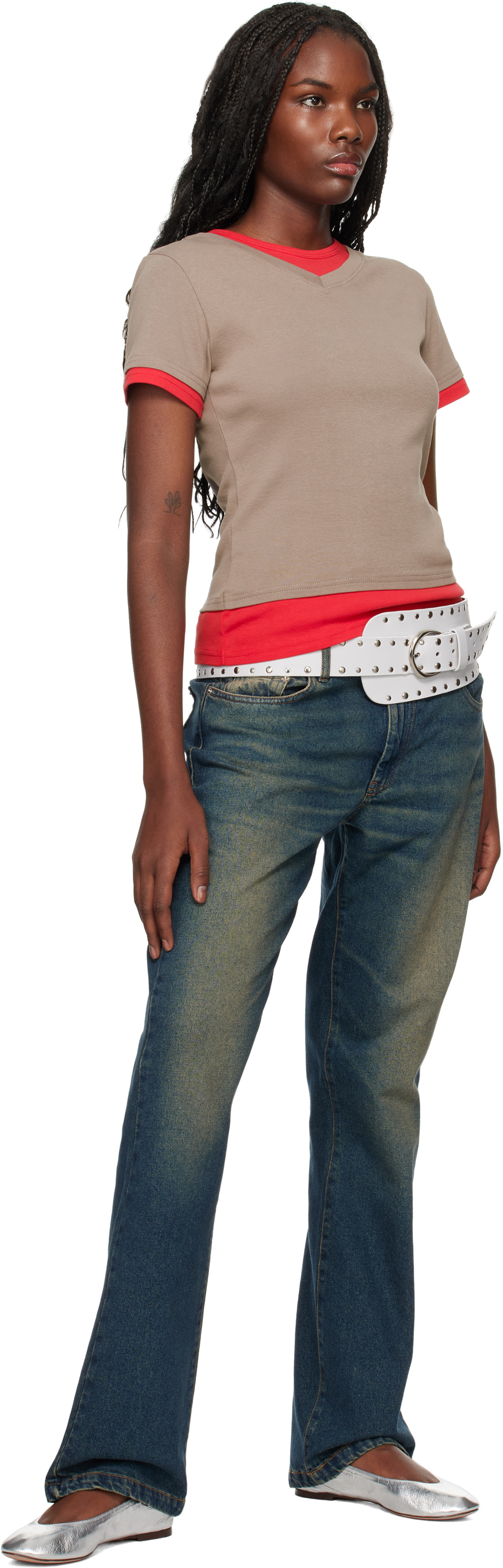Gimaguas White Casilda Belt Gimaguas