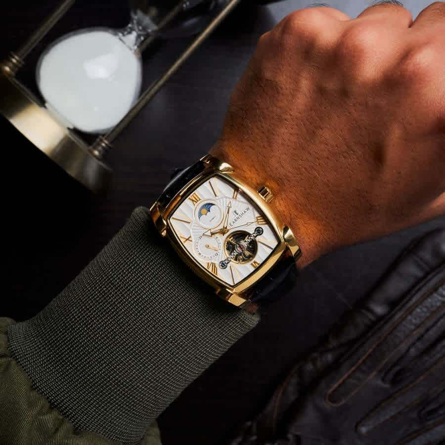 Thomas Earnshaw Kensington White Dial Mens Watch ES-8296-03