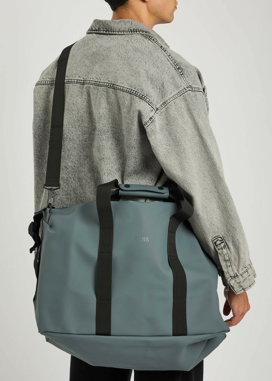 Rains Hilo Weekend Rubberised Holdall - Blue - One Size
