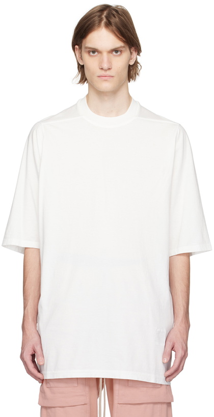 Photo: Rick Owens DRKSHDW Off-White Jumbo T-Shirt