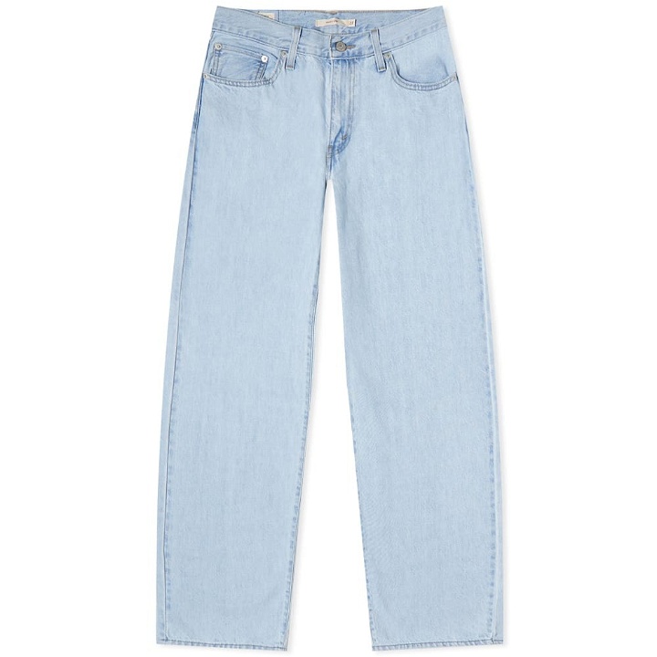 Photo: Levi’s Collections Women's Levis Baggy Dad Mid Rise Jeans in Light Indigo Stonewash