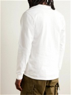 Noah - Printed Cotton-Jersey T-Shirt - White