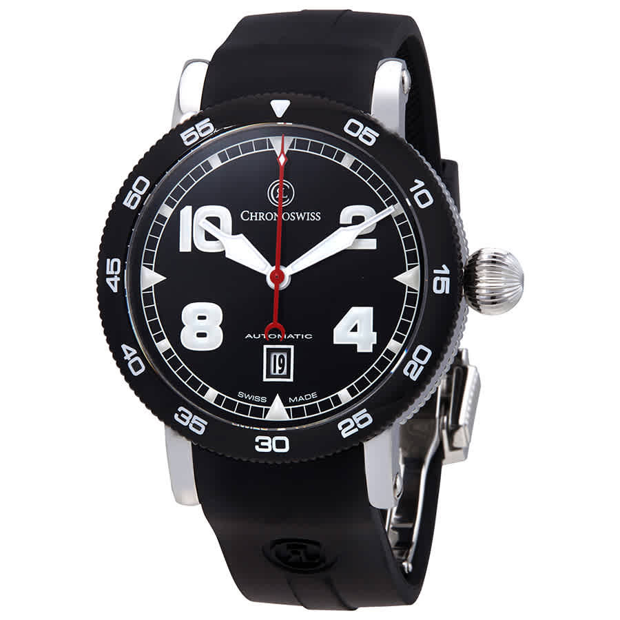 Chronoswiss TimeMaster Automatic Black Dial Mens Watch CH-8643B