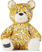 Versace White & Gold Barocco Teddy Bear