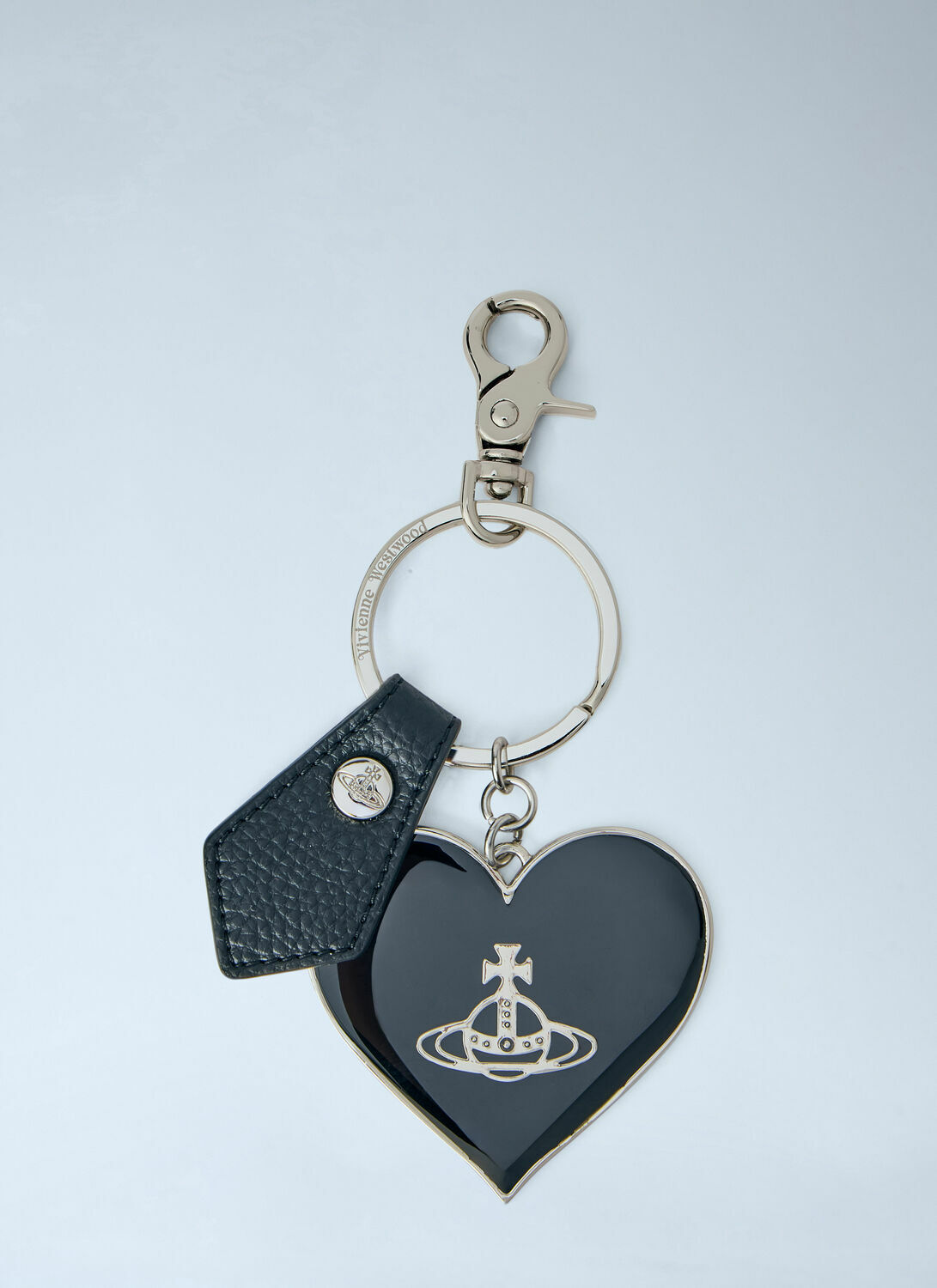 Vivienne Westwood Mirror Heart Orb Keyring