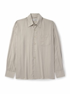 Our Legacy - Above Oversized Striped TENCEL™ Lyocell Shirt - Neutrals