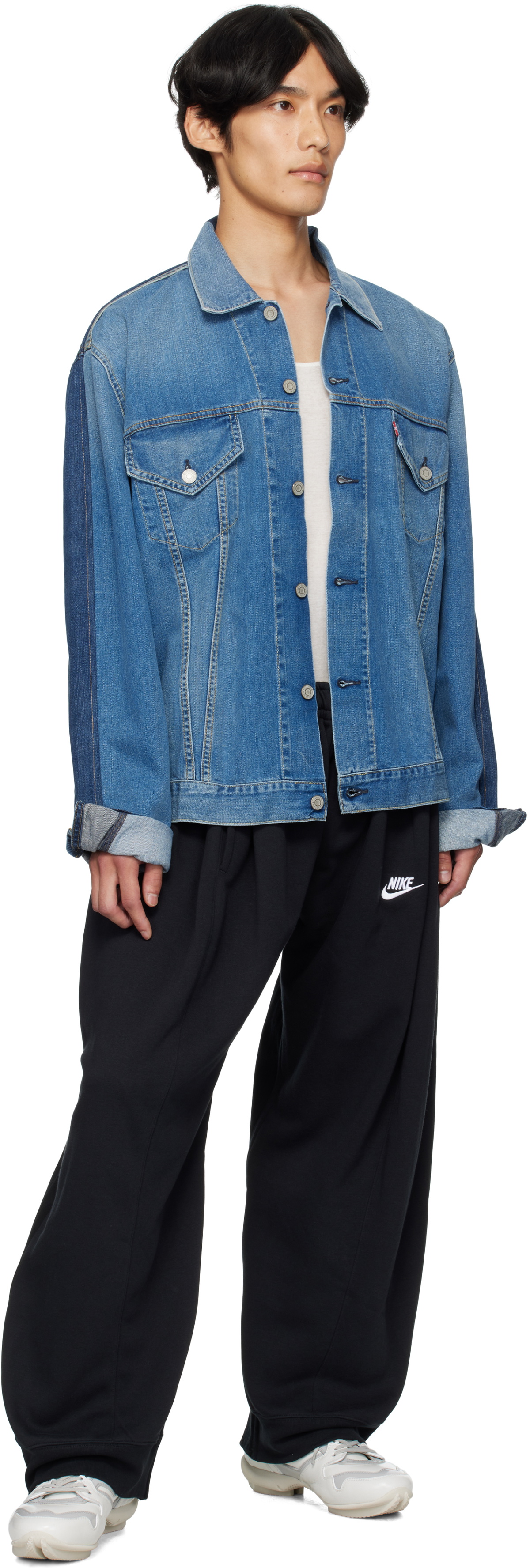 Bless Two-Pack Blue Maryam Nassir Zadeh Edition N°80 Denim Jackets